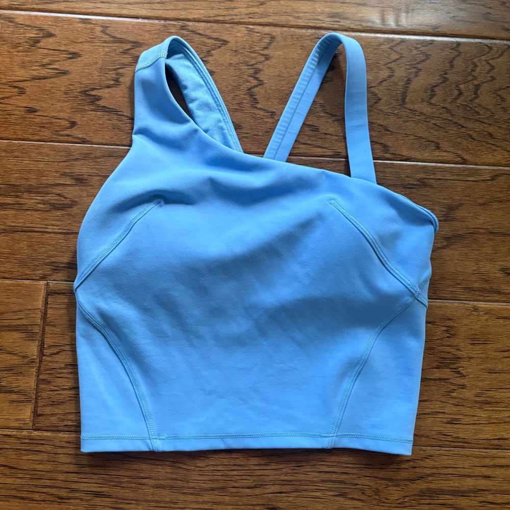 Lululemon Athletica Everlux Asymmetric Strappy Tank Size 2